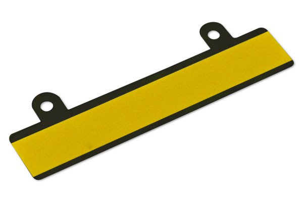 Abheftvorrichtung selbstklebend schwarz