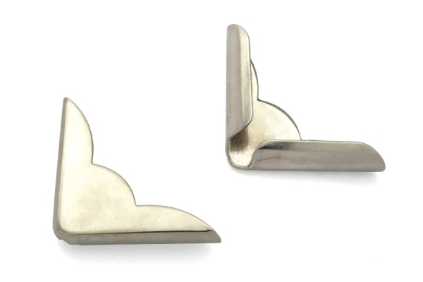 Buchecken silber vernickelt