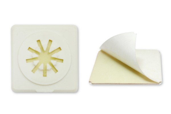 Supporti per CD, 40 x 40 mm, bianco