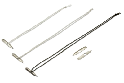 Fili tessili con copiglia