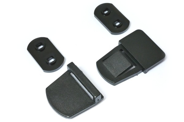 Kofferverschlüsse, schwarz
