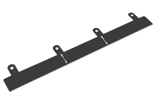 Dispositivi di archiviazione asolati, nero, 280 mm