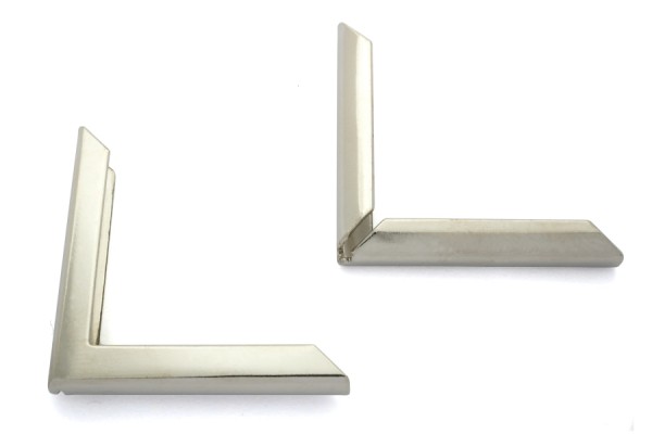 Buchecken silber vernickelt