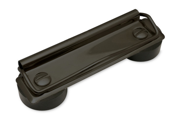 Magnetische Klemmmechaniken, 100 mm breit, schwarzlackiert