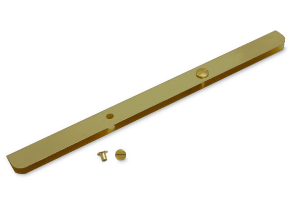 Guide per menu A5, in ottone, foratura da 80 mm, viti incluse