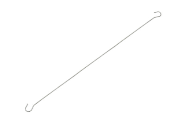 Doppelhaken, 600 mm, verzinkt