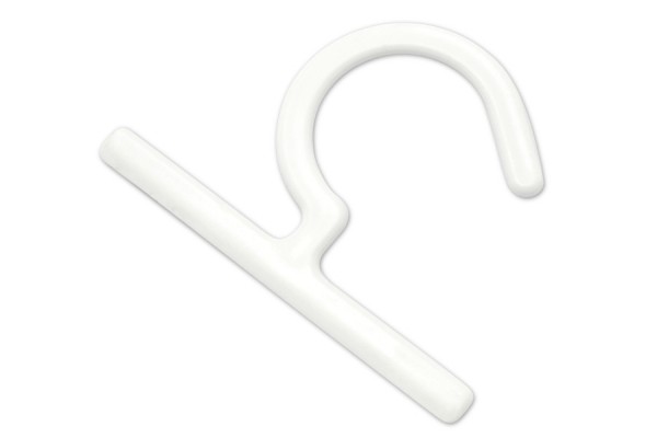 Kollektionshaken Kunststoff weiss