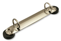 Meccanismi per raccoglitori ad anelli magnetici,<BR> DIN A4 / A5, <BR> forma a R, con 2 anelli