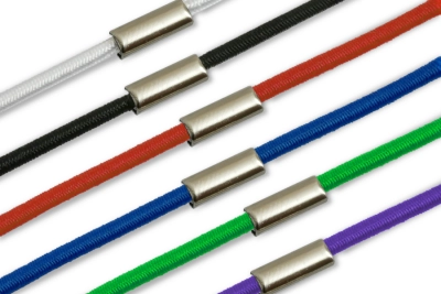 Cordini elastici montati ad anello