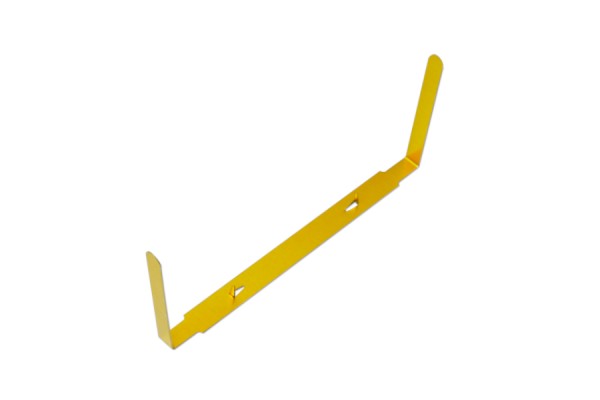 Linguette di archiviazione con punte fustellate verniciate in oro