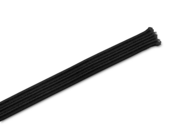 Flachgummi als Zuschnitte, schwarz