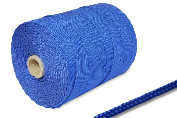 Cordoncino in PP, Ø 2 mm, in rotolo da 500 m, blu