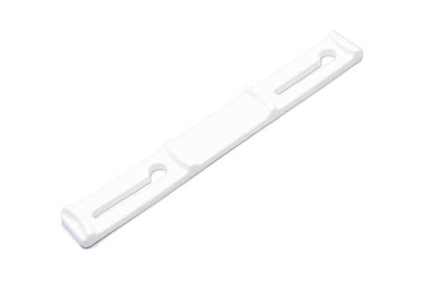 Fermaglio in plastica, bianco