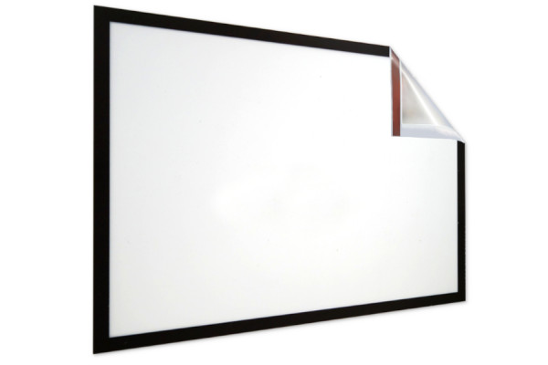 Cornici informative magnetiche per DIN A4, 229 x 315 mm, nera