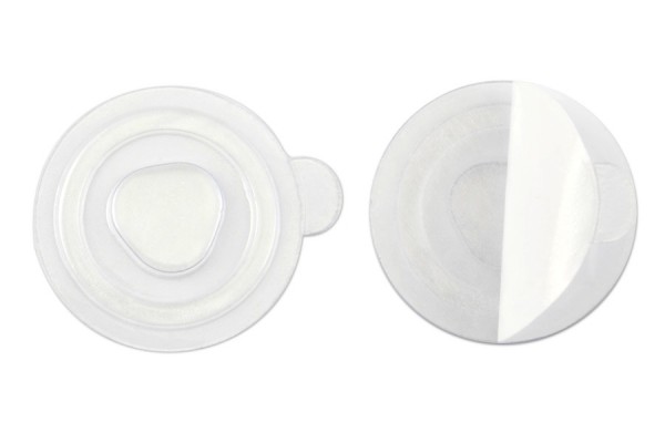 CD-Halter selbstklebend transparent