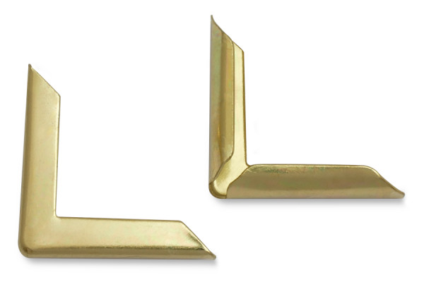 Buchecken, passiviert, 22 mm Schenkellänge, 4 mm Fassung