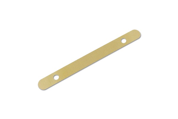 Stahldeckleisten goldlackiert