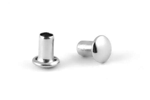 Maschinen-Nieten, vernickelt