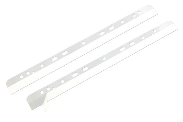 Strisce adesive per archiviazione, 293 x 25 mm, trasparenti