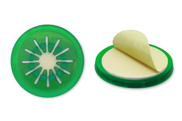 Supporti per CD, diametro 30 mm, verde