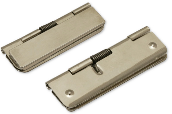 Magnetische Zettelklemmen, 50 mm breit, vernickelt