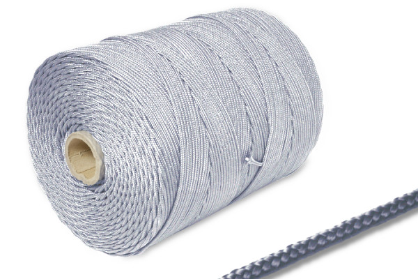 Cordoncino in PP, Ø 2 mm in rotolo da 500 m, grigio