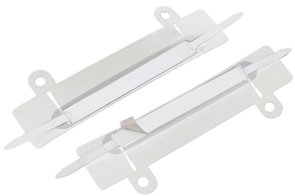 Meccanismi di rilegatura SK, con Dispositivi di archiviazione, Listelli di copertura 95 x 12 mm, trasparente