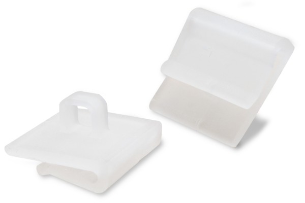 Clip per soffitto per controsoffitti a griglia, naturale