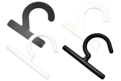 Ganci per campionari in plastica