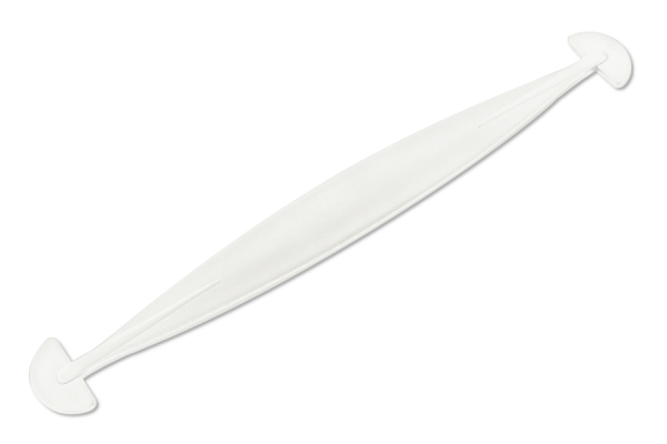 Maniglie di trasporto per scatole di cartone, in plastica, 192 mm, bianco
