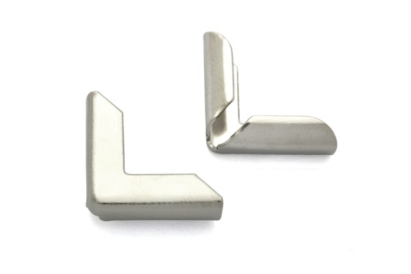 Buchecken silber vernickelt