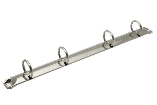 Meccanismi per raccoglitori ad anelli, meccanismi ad anelli tondi (forma a R), con 4 anelli