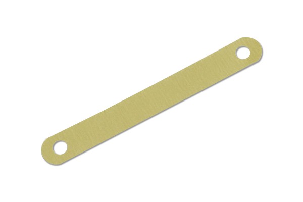 Stahldeckleisten goldlackiert