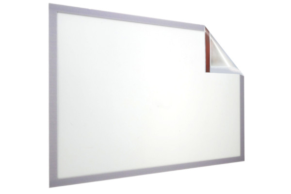 Cornici informative magnetiche per DIN A4, 229 x 315 mm, grigia