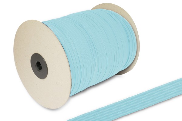 Gomma piatta, in rotolo da 500 m, azzurro