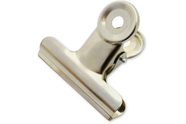 Briefklemmer, 50 mm breit, vernickelt