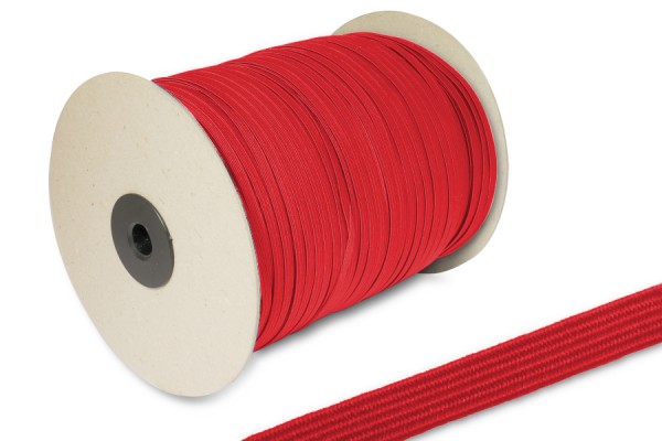 Gomma piatta, in rotoli da 500 m, rossa