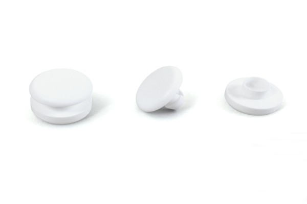 Kunststoff-Nieten weiss