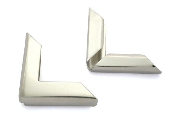 Buchecken silber vernickelt