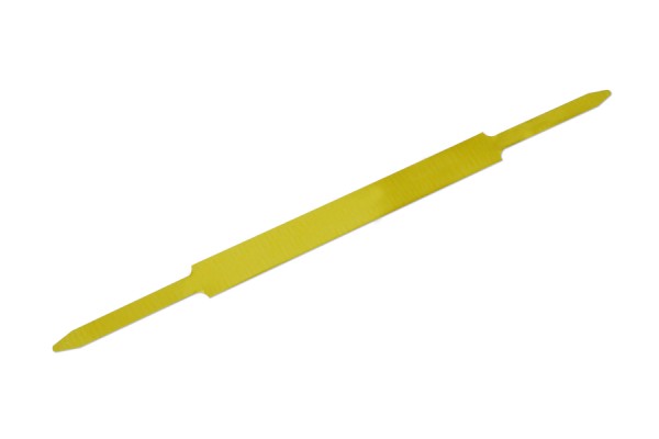 Heftzungen, mit breitem Mittelstück, goldlackiert