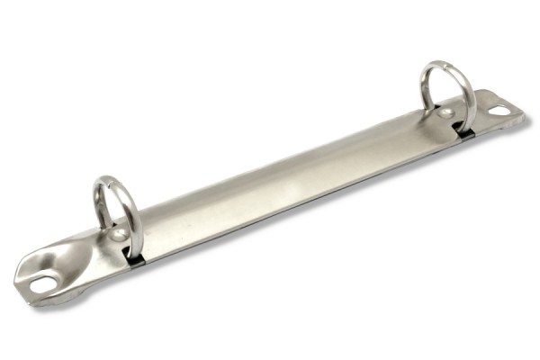 Meccanismi per raccoglitori ad anelli, meccanismi ad anelli tondi (forma a R), con 2 anelli