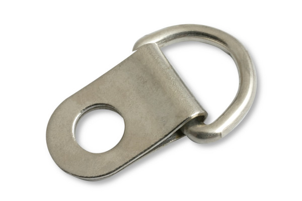 Aufhängeösen für Buchschrauben, vernickelt