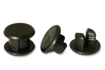 Rivetti in plastica dentati