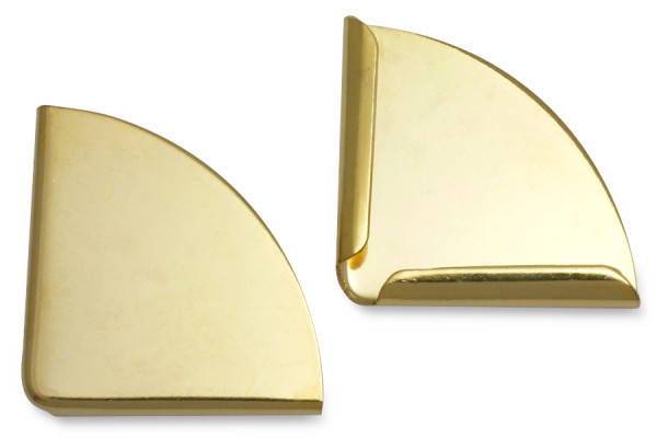 Buchecken, passiviert, 22 mm Schenkellänge, 2,5 mm Fassung