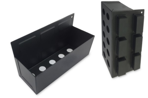 Supporto magnetico per bombolette spray, 210 mm, nero