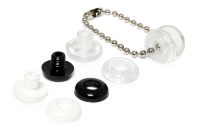 Occhielli a pressione in plastica