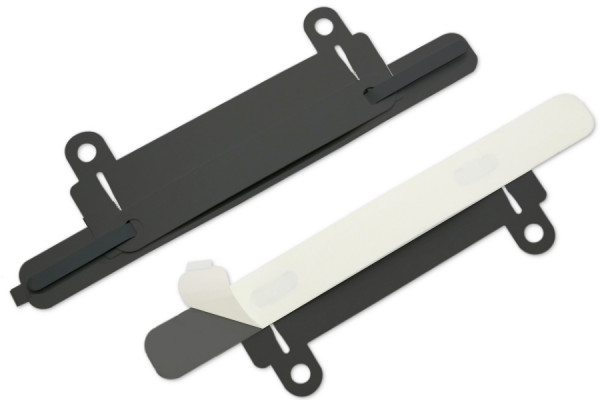 Meccanismi di rilegatura SK, con dispositivo di archiviazione, 150 x 16 mm, nero