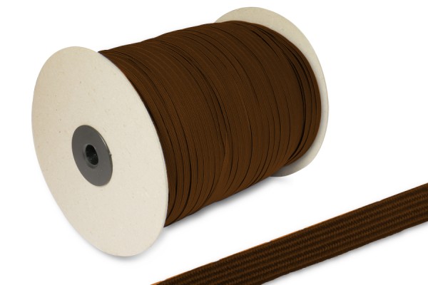 Gomma piatta, in rotolo da 500 m, marrone