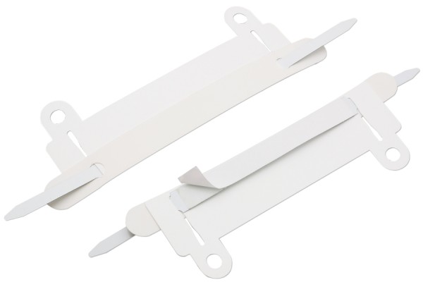 Meccanismi di rilegatura SK, con Dispositivi di archiviazione, Listelli di copertura 120 x 12 mm, bianco