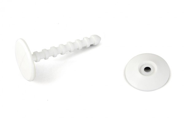 Bindestifte für Musterkollektionen 45 mm weiss